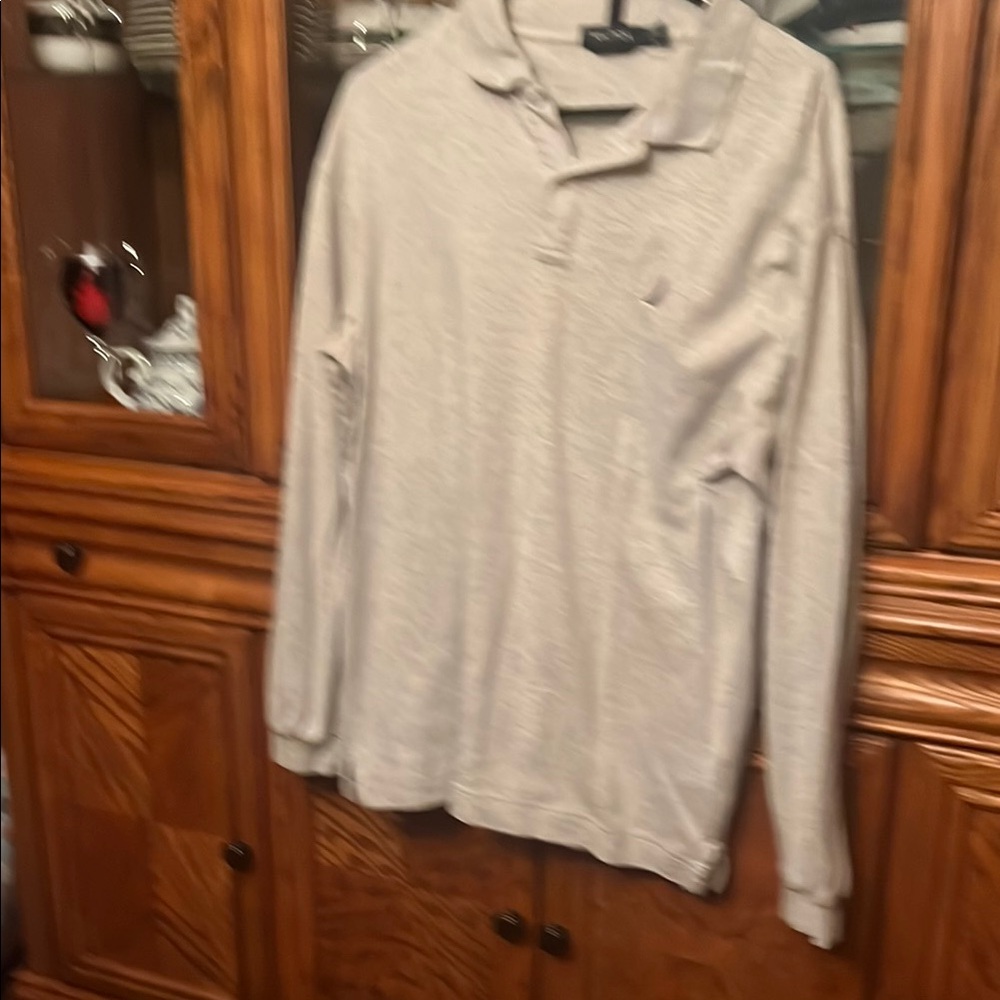 Men's Cream Polo Shirt